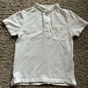 Zara White Button Down Shirt Classic Style Boys
